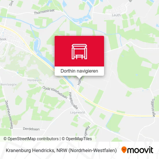 Kranenburg Hendricks Karte