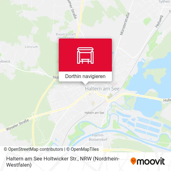 Haltern am See Holtwicker Str. Karte