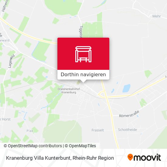 Kranenburg Villa Kunterbunt Karte