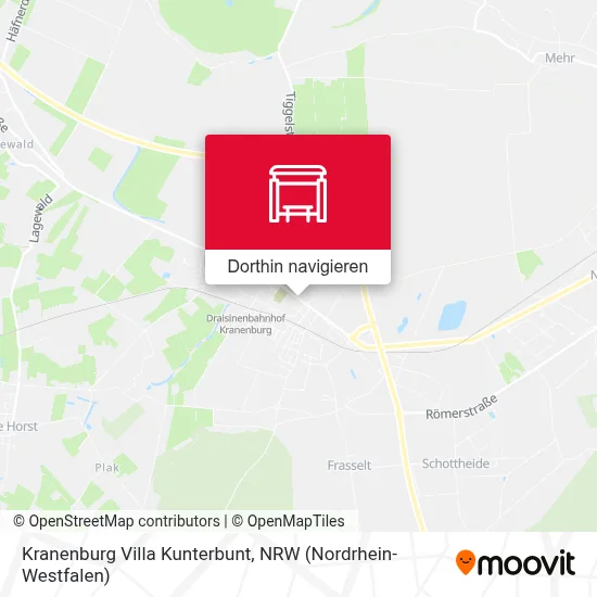 Kranenburg Villa Kunterbunt Karte