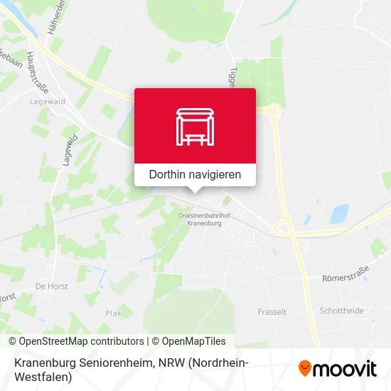 Kranenburg Seniorenheim Karte