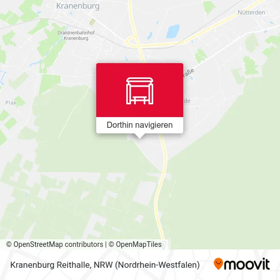 Kranenburg Reithalle Karte