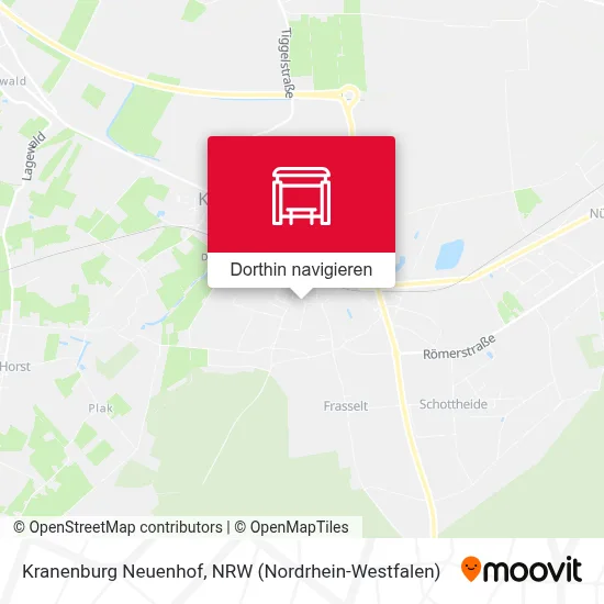 Kranenburg Neuenhof Karte