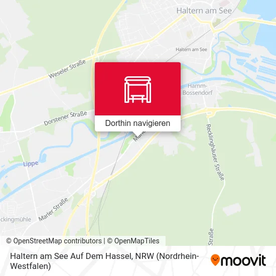 Haltern am See Auf Dem Hassel Karte