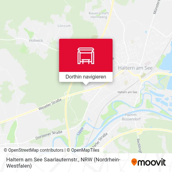 Haltern am See Saarlauternstr. Karte