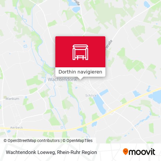 Wachtendonk Loeweg Karte