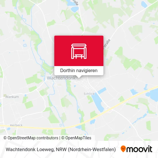 Wachtendonk Loeweg Karte