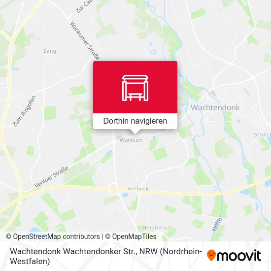 Wachtendonk Wachtendonker Str. Karte