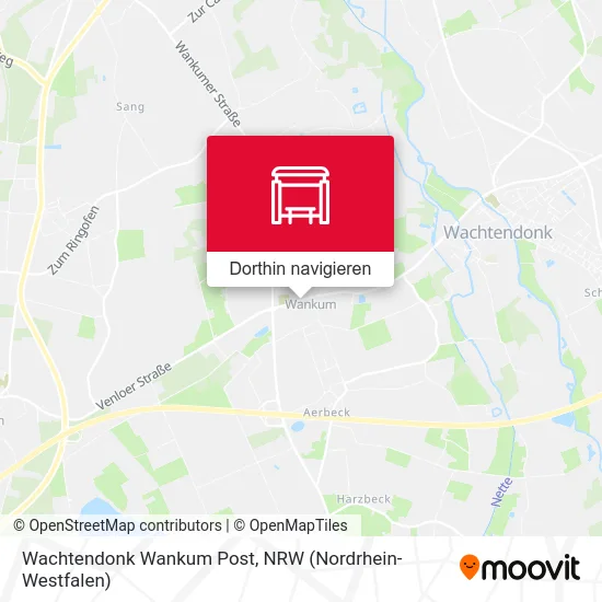 Wachtendonk Wankum Post Karte