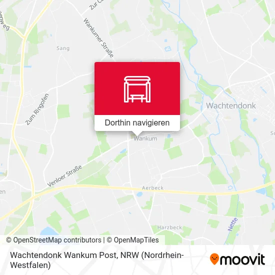 Wachtendonk Wankum Post Karte