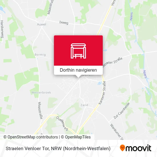 Straelen Venloer Tor Karte