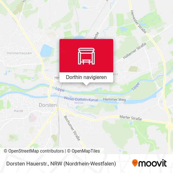 Dorsten Hauerstr. Karte