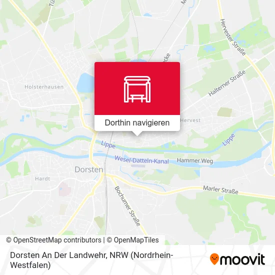 Dorsten An Der Landwehr Karte