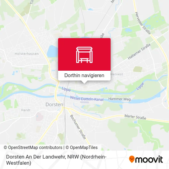 Dorsten An Der Landwehr Karte