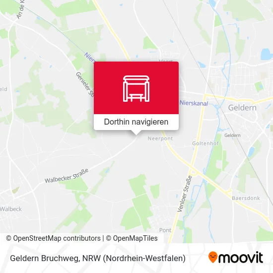 Geldern Bruchweg Karte