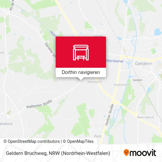Geldern Bruchweg Karte