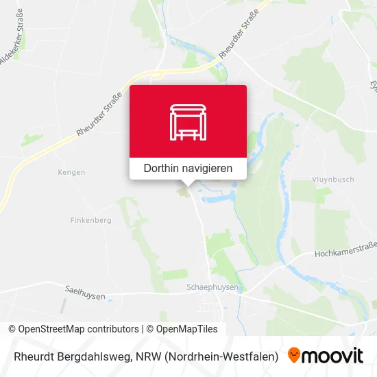 Rheurdt Bergdahlsweg Karte
