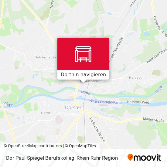 Dor Paul-Spiegel Berufskolleg Karte