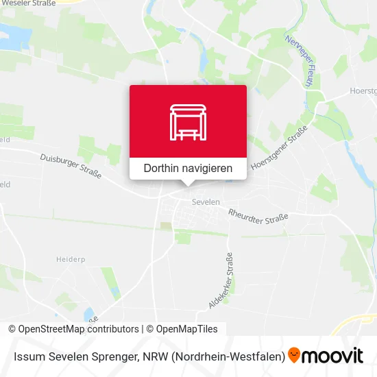 Issum Sevelen Sprenger Karte