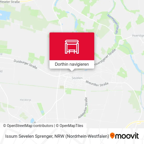 Issum Sevelen Sprenger Karte