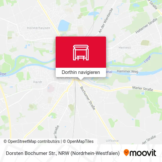 Dorsten Bochumer Str. Karte