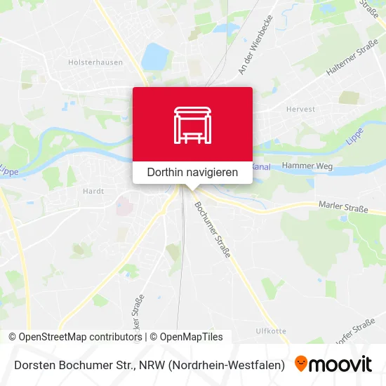 Dorsten Bochumer Str. Karte