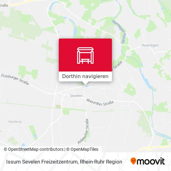 Issum Sevelen Freizeitzentrum Karte