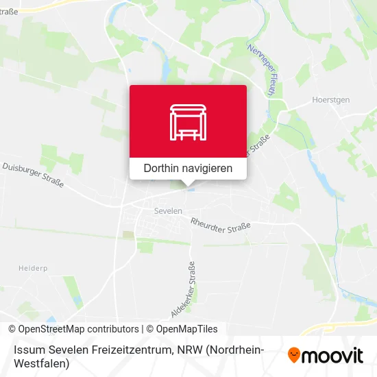 Issum Sevelen Freizeitzentrum Karte