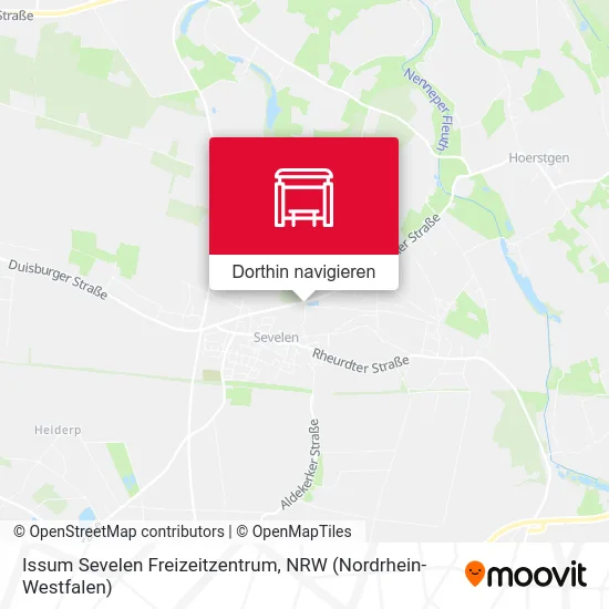 Issum Sevelen Freizeitzentrum Karte