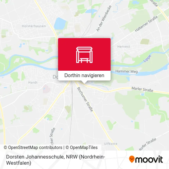 Dorsten Johannesschule Karte