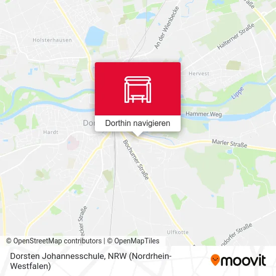Dorsten Johannesschule Karte