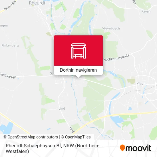 Rheurdt Schaephuysen Bf Karte