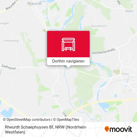 Rheurdt Schaephuysen Bf Karte