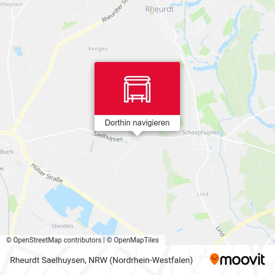Rheurdt Saelhuysen Karte