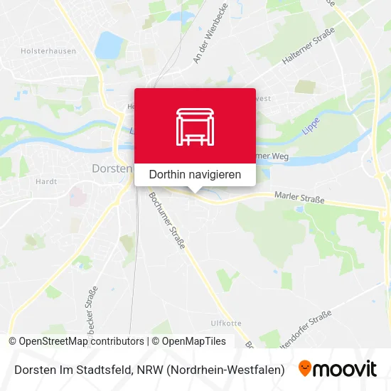 Dorsten Im Stadtsfeld Karte