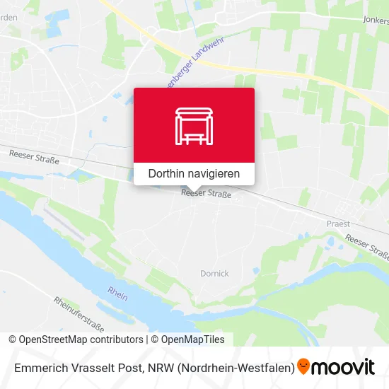 Emmerich Vrasselt Post Karte