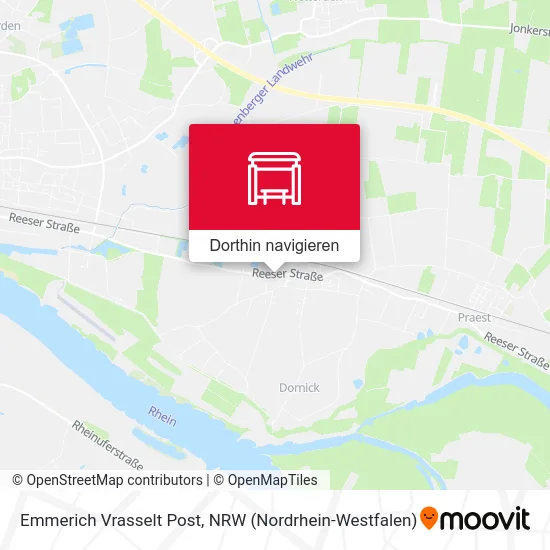 Emmerich Vrasselt Post Karte