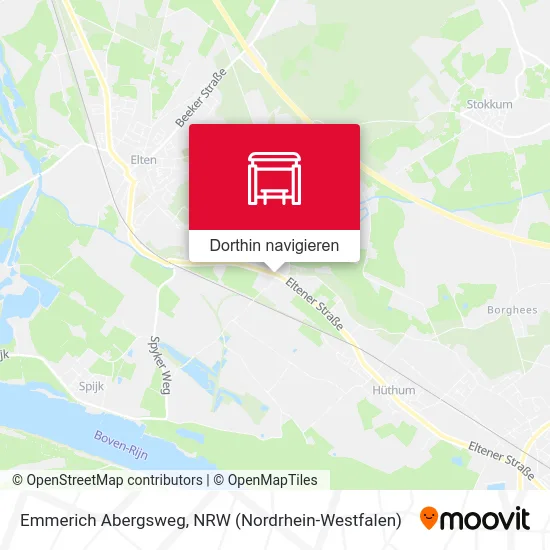 Emmerich Abergsweg Karte