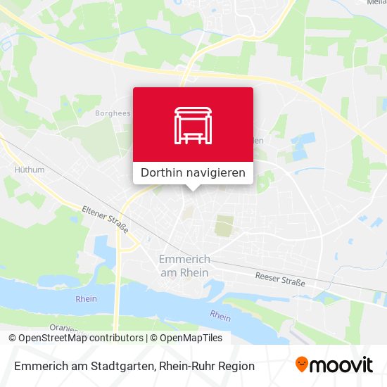 Emmerich am Stadtgarten Karte