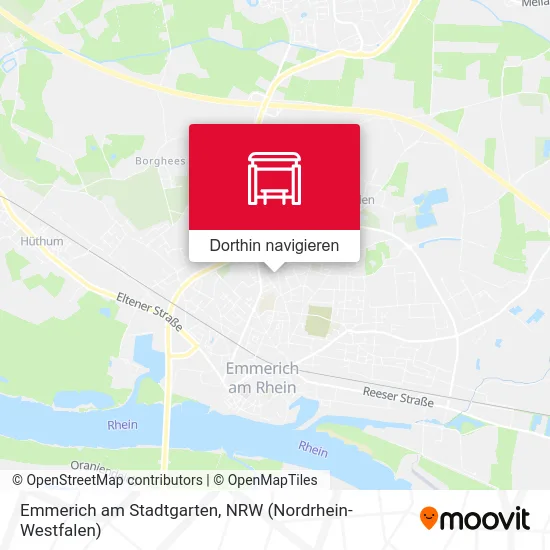 Emmerich am Stadtgarten Karte
