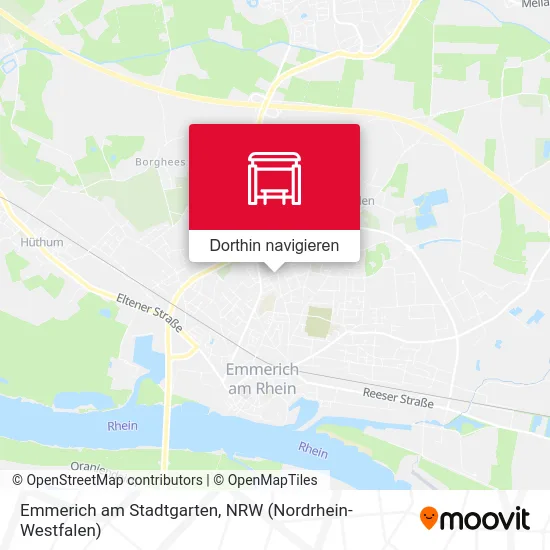 Emmerich am Stadtgarten Karte