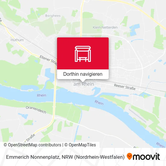 Emmerich Nonnenplatz Karte