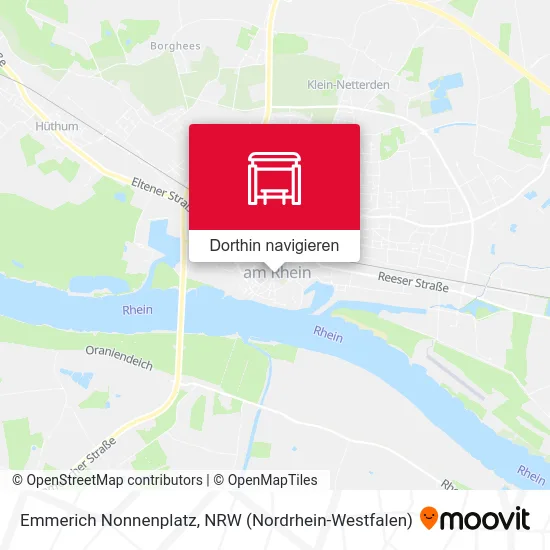 Emmerich Nonnenplatz Karte