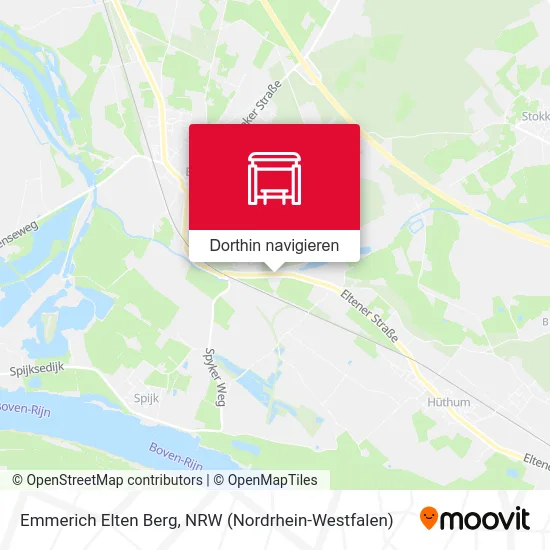 Emmerich Elten Berg Karte