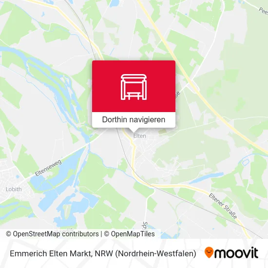Emmerich Elten Markt Karte