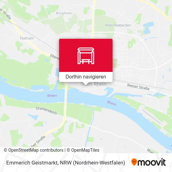 Emmerich Geistmarkt Karte