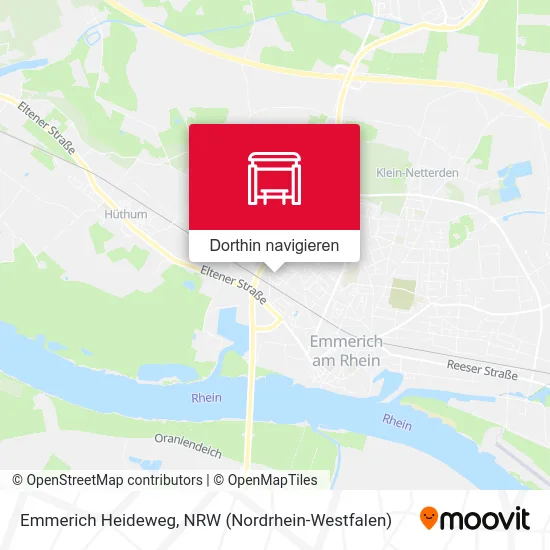 Emmerich Heideweg Karte