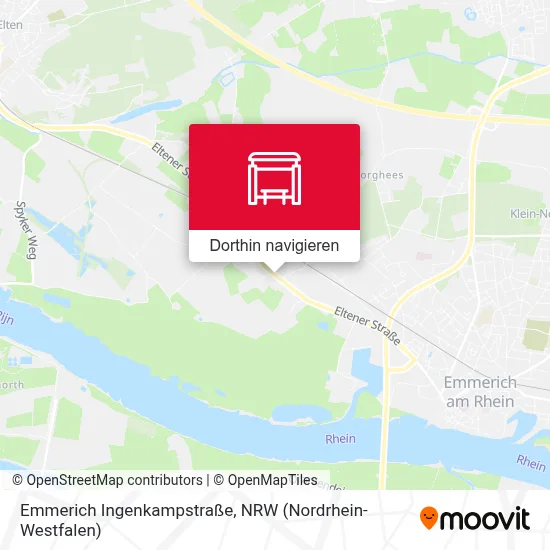Emmerich Ingenkampstraße Karte
