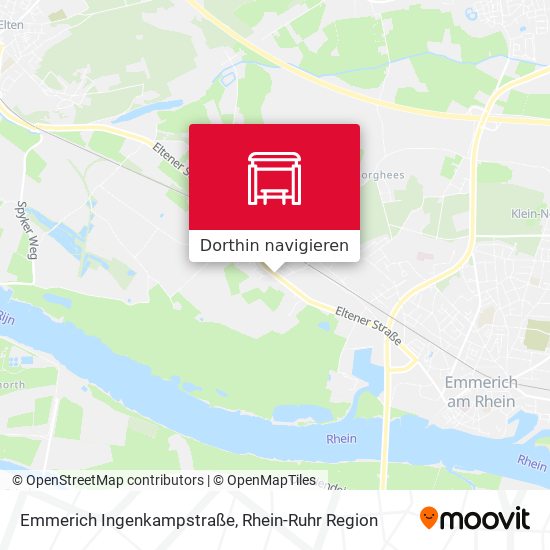Emmerich Ingenkampstraße Karte