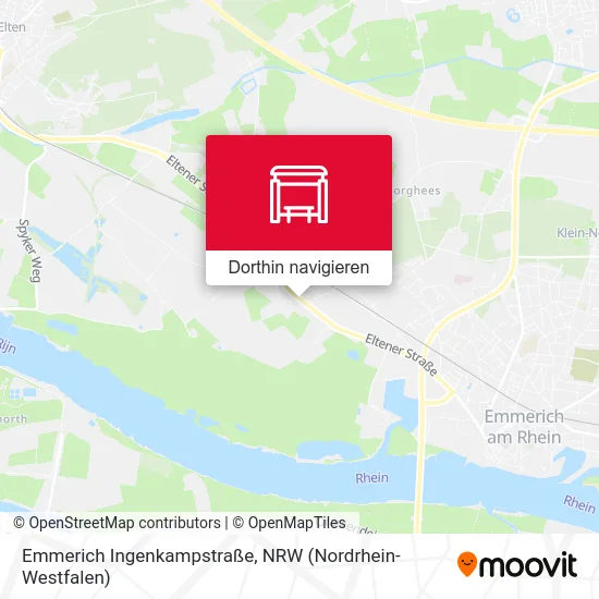 Emmerich Ingenkampstraße Karte
